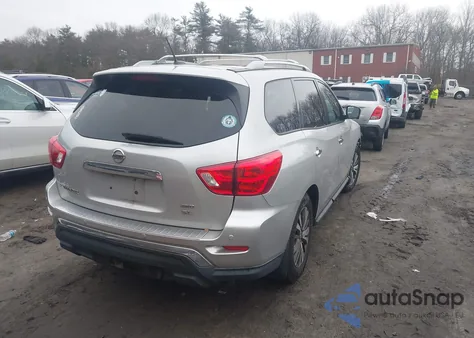 2017 Nissan Pathfinder Sl из США, поврежденный, VIN 5N1DR2MM2HC690887